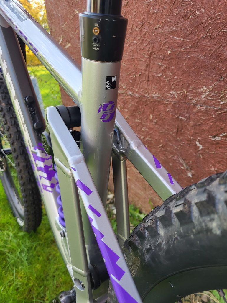 Used Ghost RIOT EN Full Party 2021 Mountainbike, Light Gray — image 5 of 7