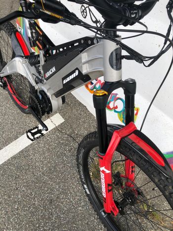 Used Sage HURACAN GUIA' MX1 1000W 2023 Mountainbike, Light Gray — image 5 of 7