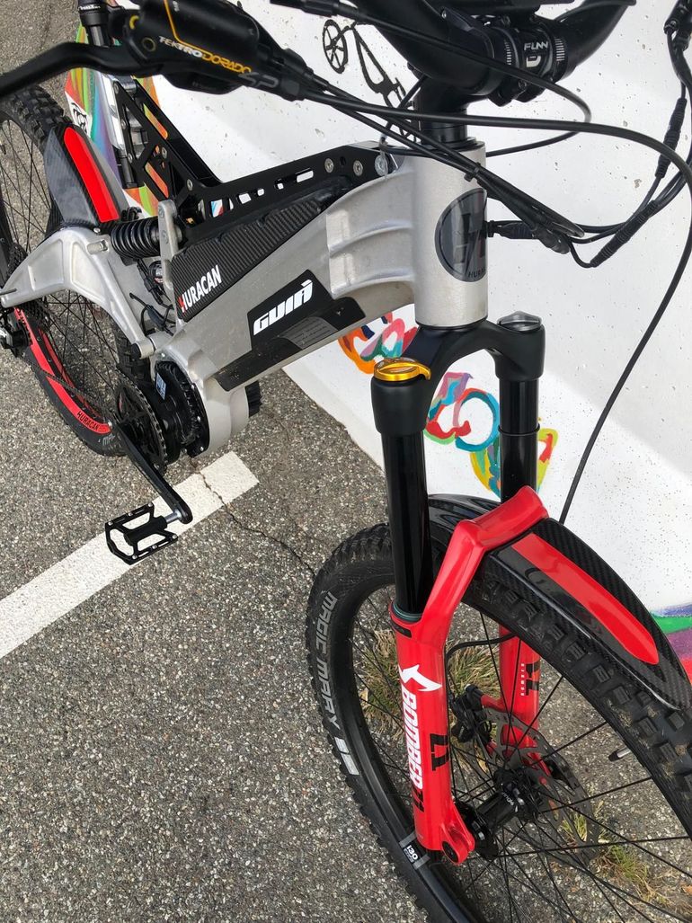 Used Sage HURACAN GUIA' MX1 1000W 2023 Mountainbike, Light Gray — image 5 of 7