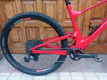 Scott Spark RC Team 2022 2022 Mountainbike usato, Rosso — immagine 3 di 7