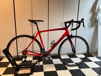 Cannondale Synapse Carbon 105 2017 2017 Road & Gravel usato, Rosso — immagine 7 di 7