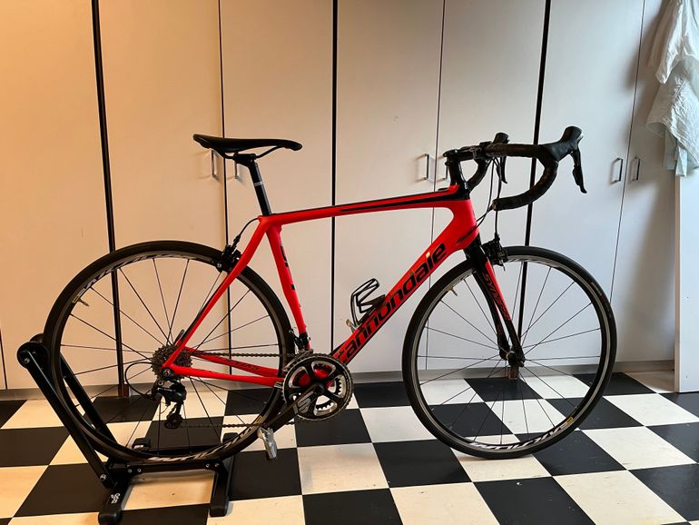 Cannondale Synapse Carbon 105 2017 2017 Road & Gravel usato, Rosso — immagine 7 di 7