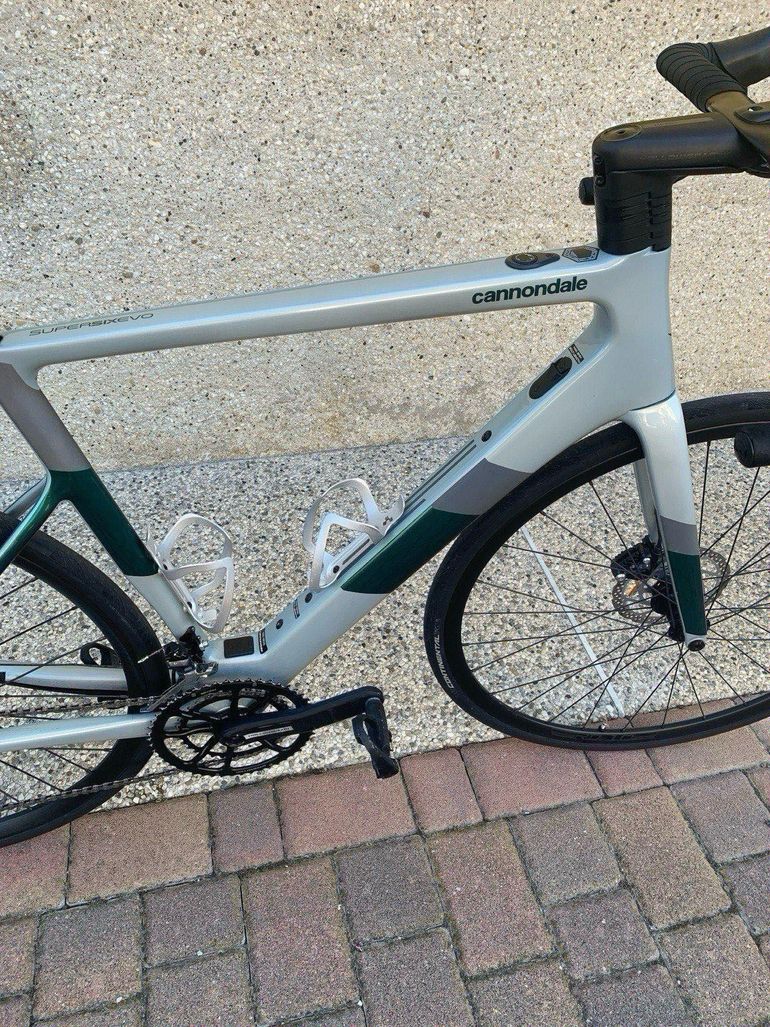 Cannondale SuperSix EVO Carbon Disc Force eTap AXS used in 56 cm buycycle