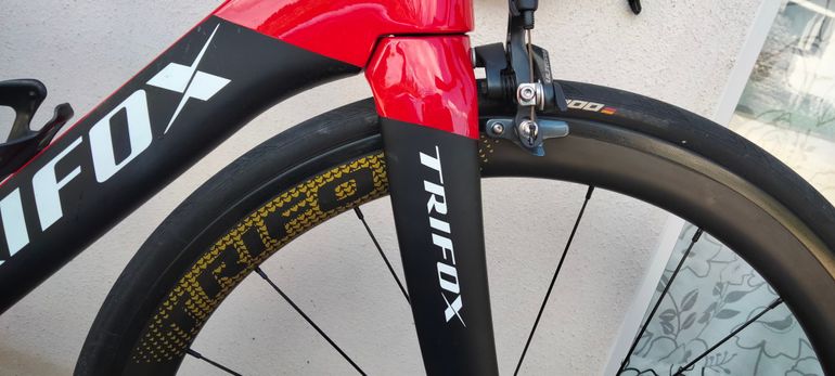 Used Trifox Carbon Road Frame X18 2024 Road & Gravel, Red — image 4 of 5