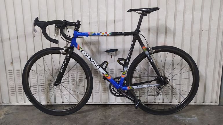 Used Colnago C40 carbon Mapei 1999 Road & Gravel, Blue — image 2 of 17