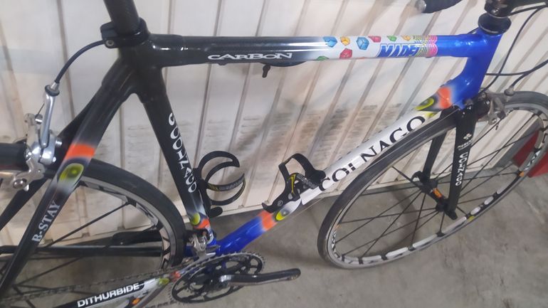 Used Colnago C40 carbon Mapei 1999 Road & Gravel, Blue — image 16 of 17