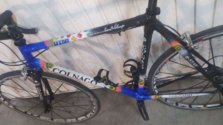 Used Colnago C40 carbon Mapei 1999 Road & Gravel, Blue — image 15 of 17