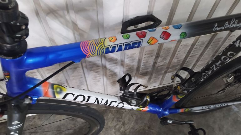 Used Colnago C40 carbon Mapei 1999 Road & Gravel, Blue — image 4 of 17