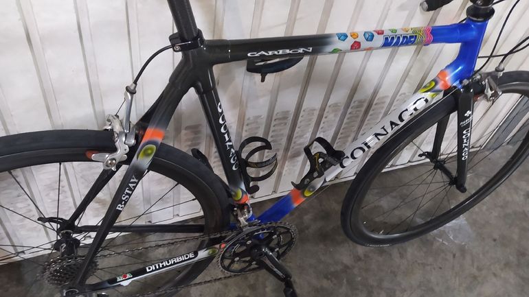 Used Colnago C40 carbon Mapei 1999 Road & Gravel, Blue — image 8 of 17