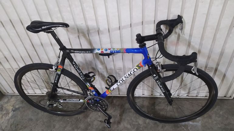 Used Colnago C40 carbon Mapei 1999 Road & Gravel, Blue — image 10 of 17