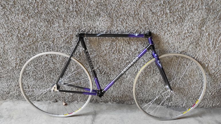 Used Colnago Carbitubo monotubo Frameset 1990 Road & Gravel, Purple — image 1 of 8