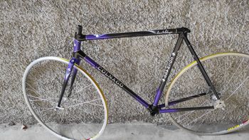 Used Colnago Carbitubo monotubo Frameset 1990 Road & Gravel, Purple — image 6 of 8