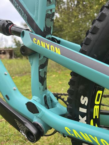 Used Canyon Spectral 5 2021 Mountainbike, shop.filter.color.0000ff — image 8 of 14