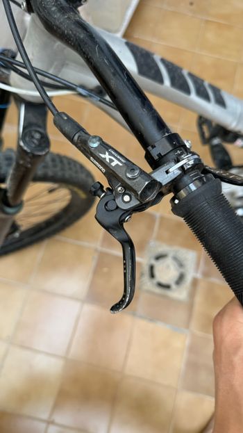 Used Commencal META AM V4.2 RACE EAGLE 2017 2017 Mountainbike, Gris claro — image 8 of 11
