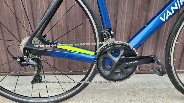 Used Van rysel RCR 900 CF Carbon Road Bike, - 105 2020 2020 Road & Gravel, Blue — image 2 of 11