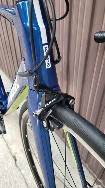 Used Van rysel RCR 900 CF Carbon Road Bike, - 105 2020 2020 Road & Gravel, Blue — image 5 of 11