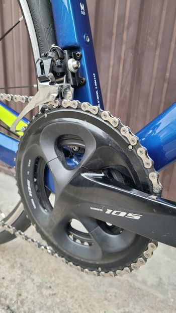 Used Van rysel RCR 900 CF Carbon Road Bike, - 105 2020 2020 Road & Gravel, Blue — image 8 of 11