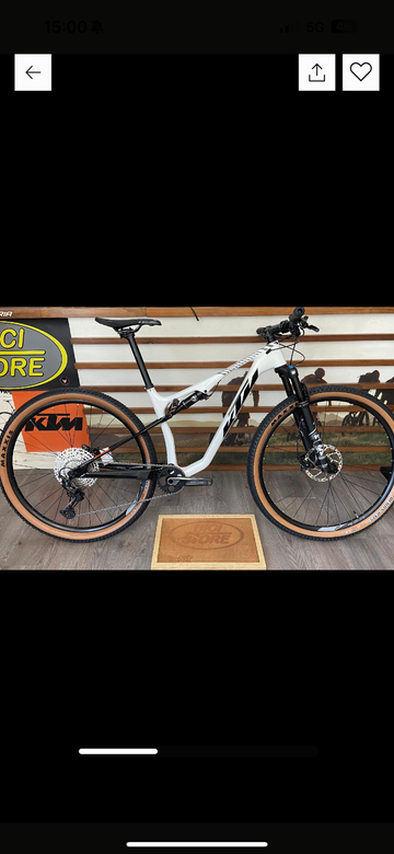 KTM SCARP ELITE 2023 2023 Mountainbike de segunda mano, Blanco — imagen 3 de 8