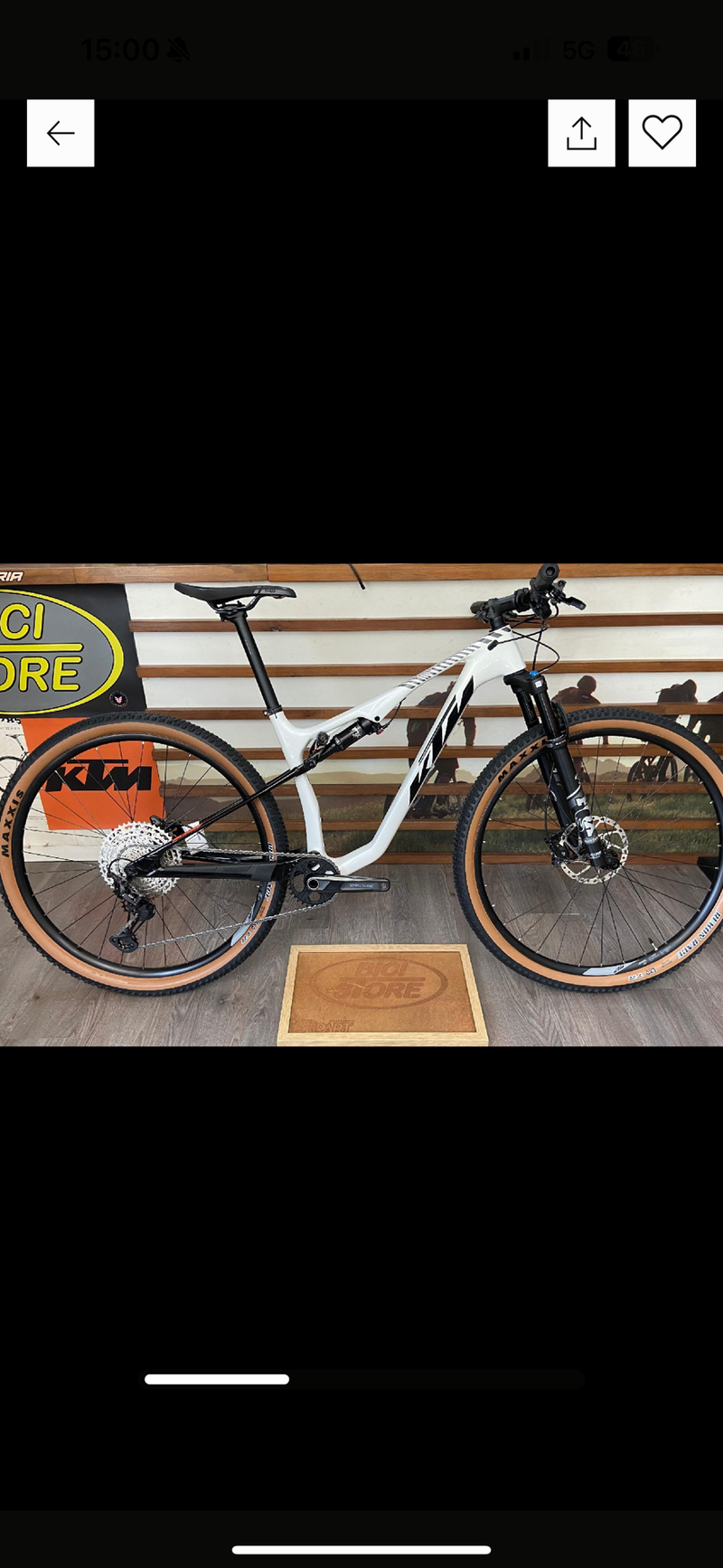 KTM SCARP ELITE 2023 2023 Mountainbike de segunda mano, Blanco — imagen 3 de 8
