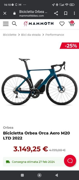 Orbea - ORCA AERO M20LTD 2022, 2022