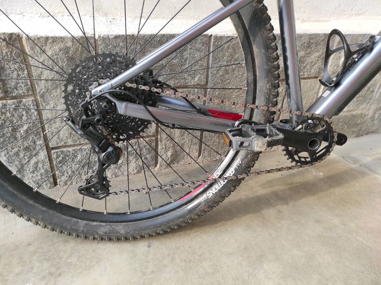 Used ROCKRIDER Explorer 520 ST 2023 Mountainbike, Light Gray — image 3 of 4
