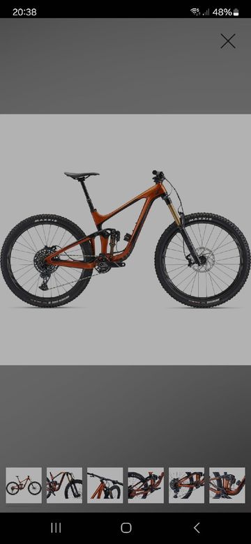 Gebrauchtes Giant Reign Advanced Pro 29 1 2022 2022 Mountainbike, Orange, 29 — Bild 1 von 4