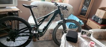 Used Specialized Turbo Levo SL Comp Carbon 2021 2021 Mountainbike, Green, 29 — image 1 of 5