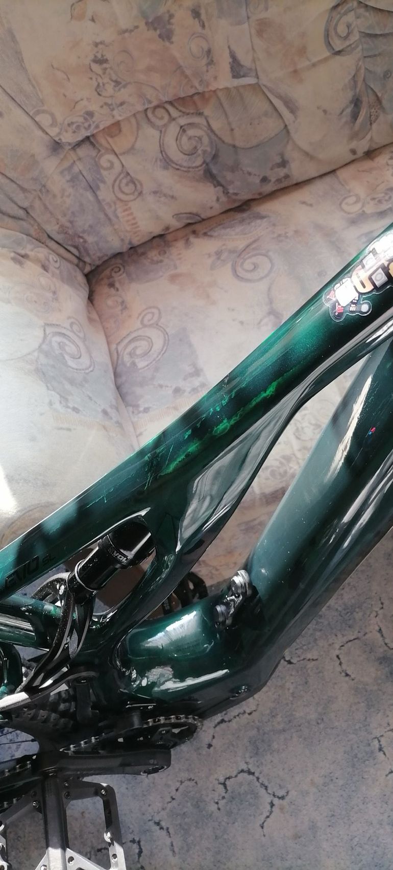 Used Specialized Turbo Levo SL Comp Carbon 2021 2021 Mountainbike, Green, 29 — image 5 of 5