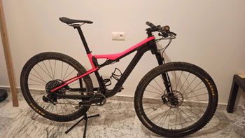 Used Cannondale Scalpel Si Carbon 4 2019 2019 Mountainbike, Red, 29 — image 4 of 5