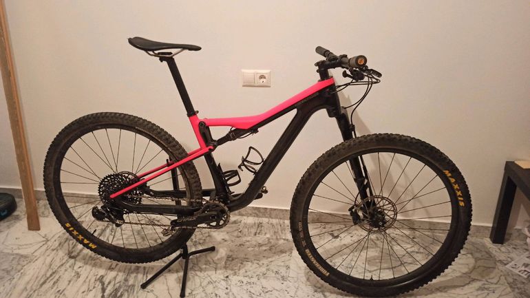 Used Cannondale Scalpel Si Carbon 4 2019 2019 Mountainbike, Red, 29 — image 4 of 5