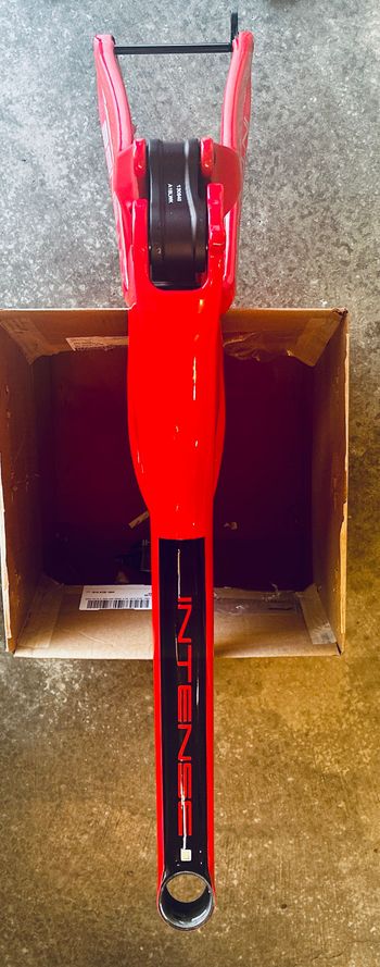 Used Intense M29 Factory Frame & Shock 2022 Frameset 2022 Mountainbike, Red, 29 — image 6 of 10