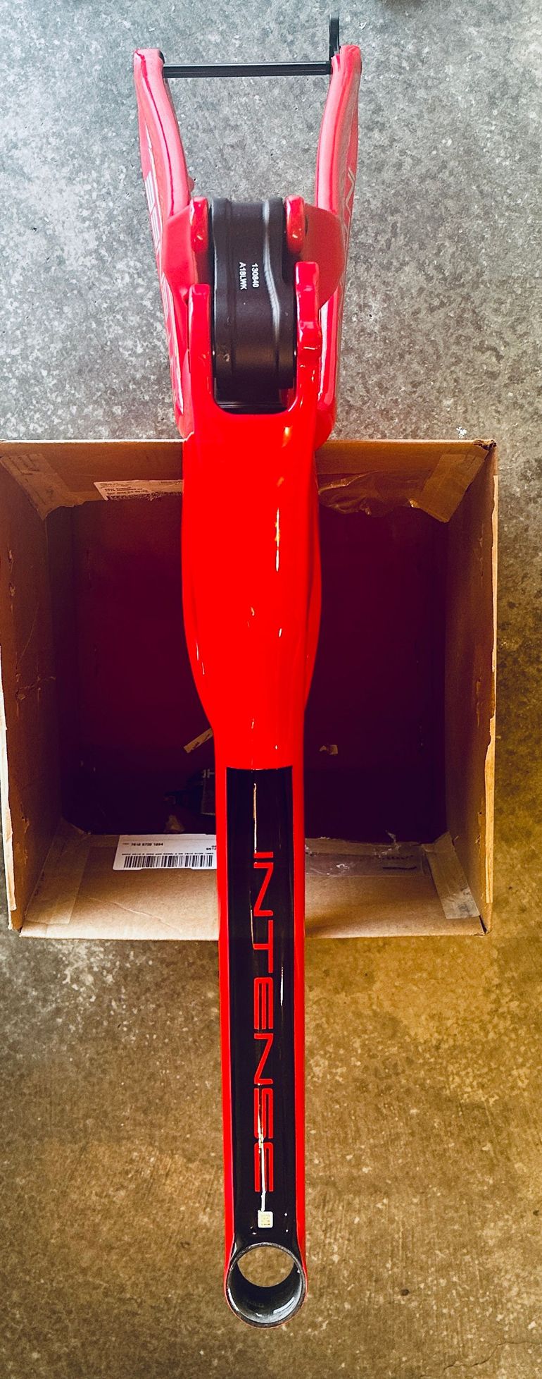 Used Intense M29 Factory Frame & Shock 2022 Frameset 2022 Mountainbike, Red, 29 — image 6 of 10