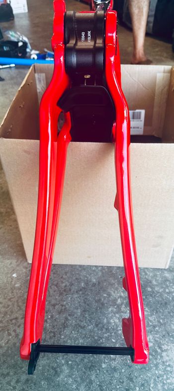 Used Intense M29 Factory Frame & Shock 2022 Frameset 2022 Mountainbike, Red, 29 — image 8 of 10