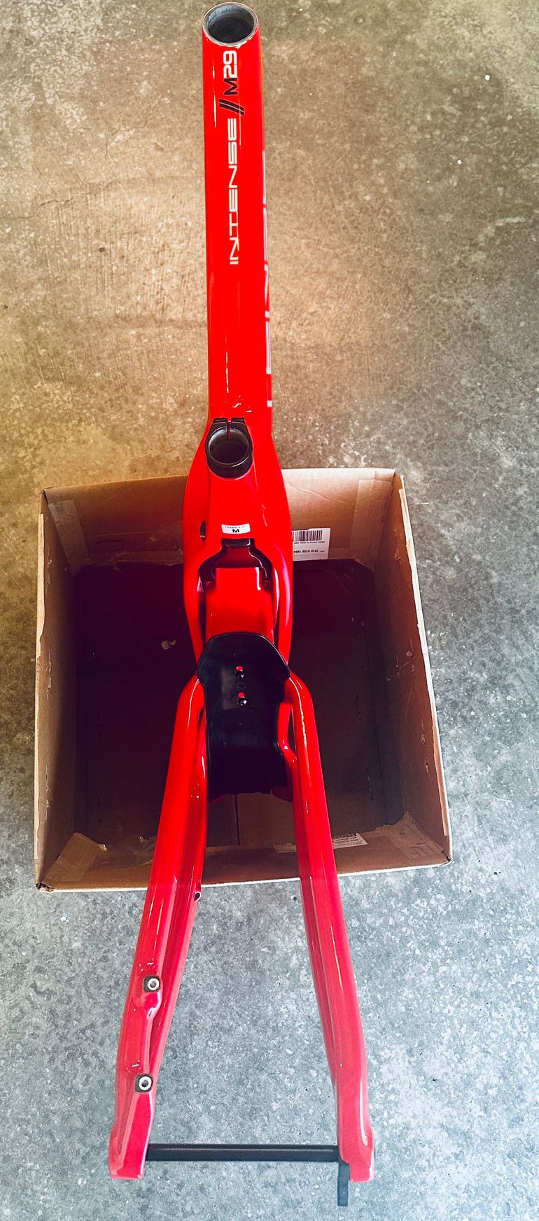 Used Intense M29 Factory Frame & Shock 2022 Frameset 2022 Mountainbike, Red, 29 — image 3 of 10