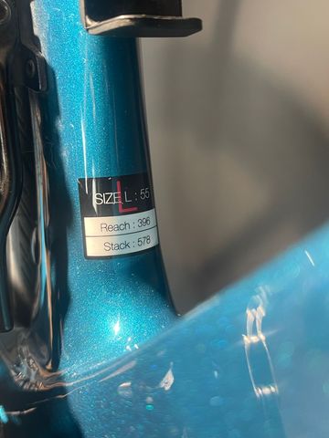 Gebrauchtes Look 795 BladeRS Red eTap AXS 2024 2024 Road & Gravel, Blau — Bild 5 von 7
