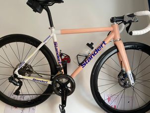 Standert - Peach + Chris King BB Frameset Only, 2021