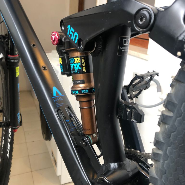 Gebrauchtes CUBE STEREO 150 27.5+ 2018 2018 Mountainbike, Blau, 27.5 — Bild 6 von 22