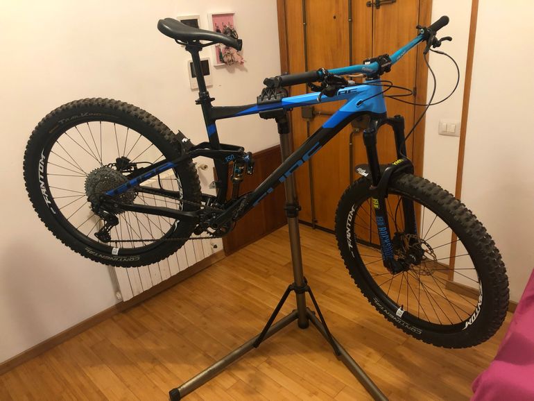 Gebrauchtes CUBE STEREO 150 27.5+ 2018 2018 Mountainbike, Blau, 27.5 — Bild 17 von 22