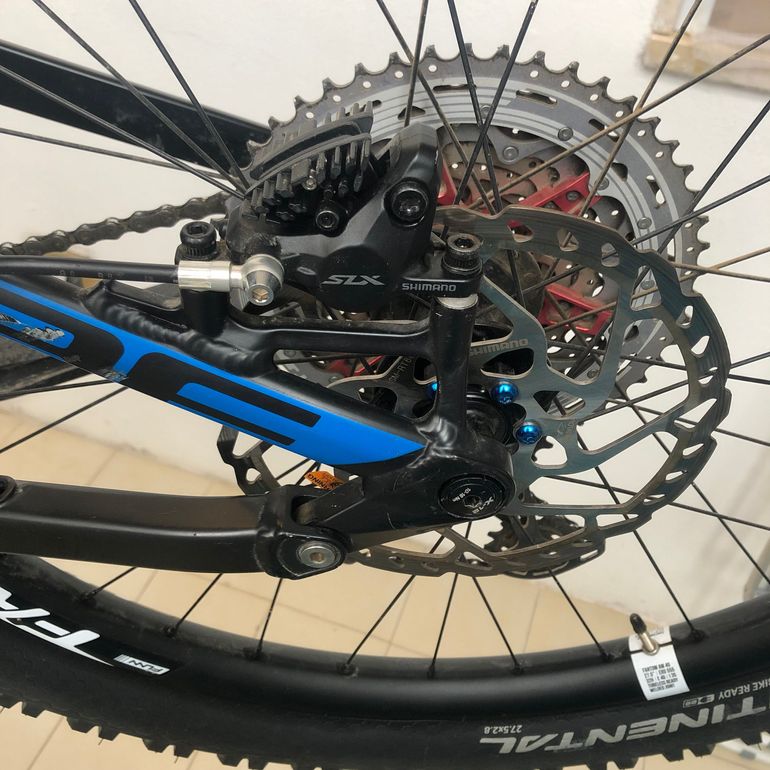 Gebrauchtes CUBE STEREO 150 27.5+ 2018 2018 Mountainbike, Blau, 27.5 — Bild 12 von 22