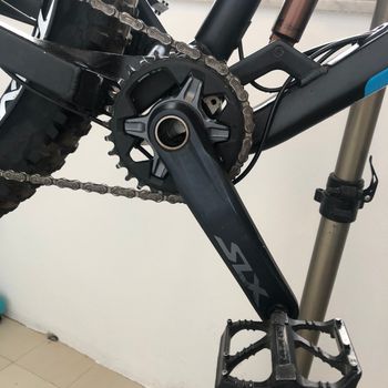 Gebrauchtes CUBE STEREO 150 27.5+ 2018 2018 Mountainbike, Blau, 27.5 — Bild 14 von 22