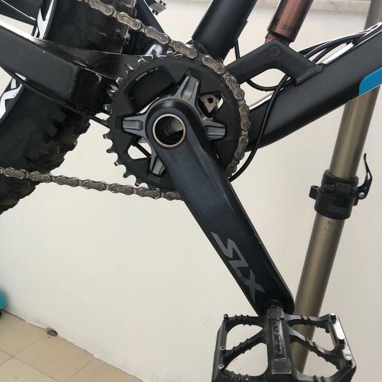 Gebrauchtes CUBE STEREO 150 27.5+ 2018 2018 Mountainbike, Blau, 27.5 — Bild 14 von 22