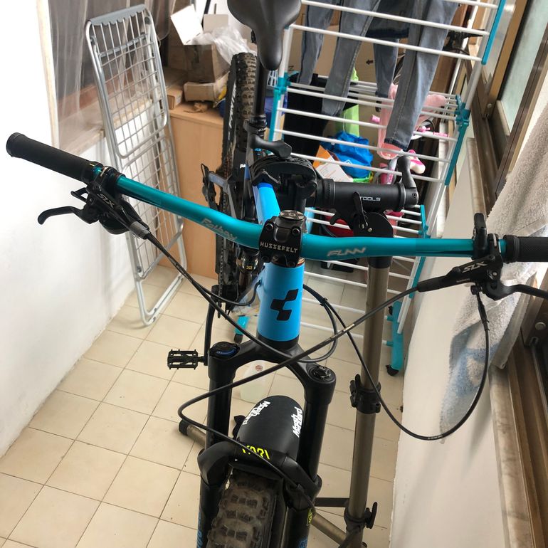Gebrauchtes CUBE STEREO 150 27.5+ 2018 2018 Mountainbike, Blau, 27.5 — Bild 4 von 22