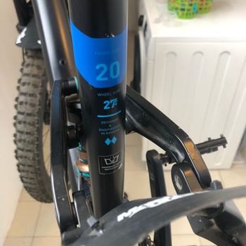 Gebrauchtes CUBE STEREO 150 27.5+ 2018 2018 Mountainbike, Blau, 27.5 — Bild 5 von 22