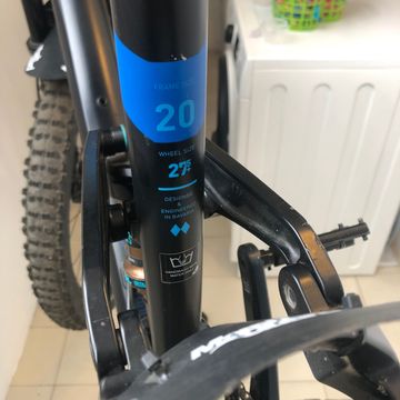 Used CUBE STEREO 150 27.5+ 2018 2018 Mountainbike, Blue, 27.5 — image 5 of 22