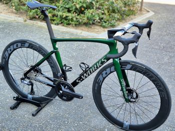 Specialized - S-Works Tarmac SL7 - Shimano Ultegra di2 12speed, powermeter. Fore six crd carbon wheels, 2022