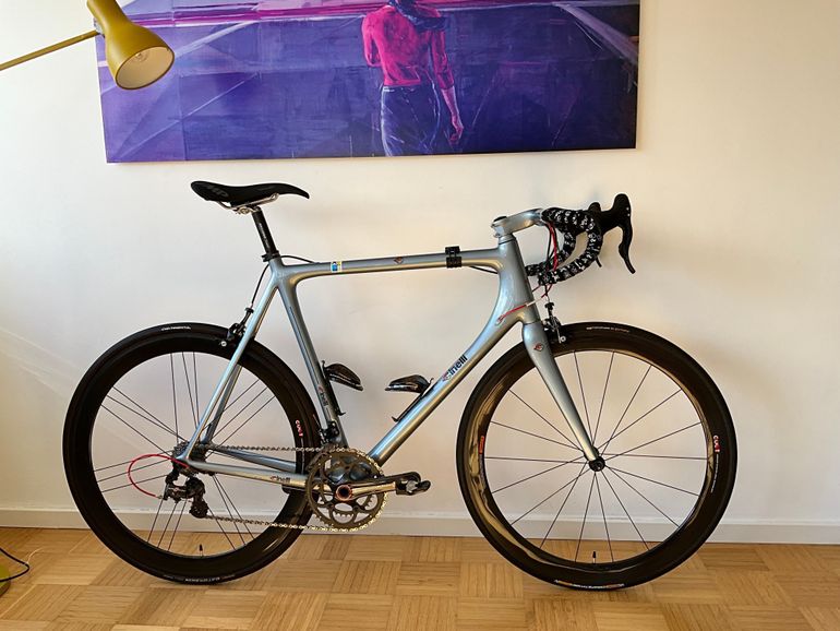 Used Cinelli Laser Mia 2012 Road & Gravel, Blue — image 1 of 5