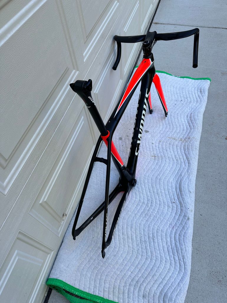 Used Specialized Sworks Frameset 2016 Road & Gravel, Red — image 3 of 9