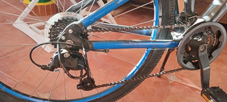 Used ROCKRIDER St100 2021 Mountainbike, Blue — image 3 of 10