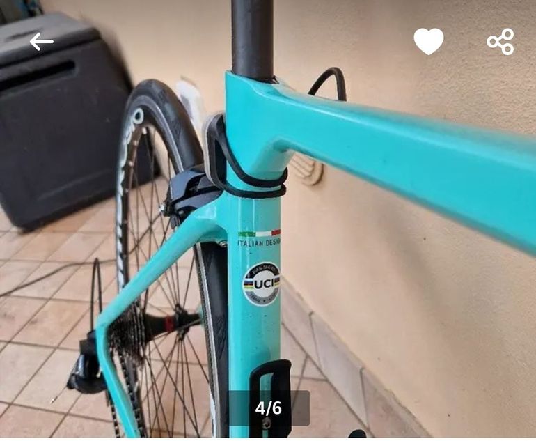 Gebrauchtes Bianchi Sprint - 105 2022 2022 Road & Gravel, Grün — Bild 7 von 8