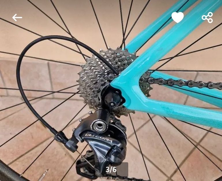 Gebrauchtes Bianchi Sprint - 105 2022 2022 Road & Gravel, Grün — Bild 6 von 8